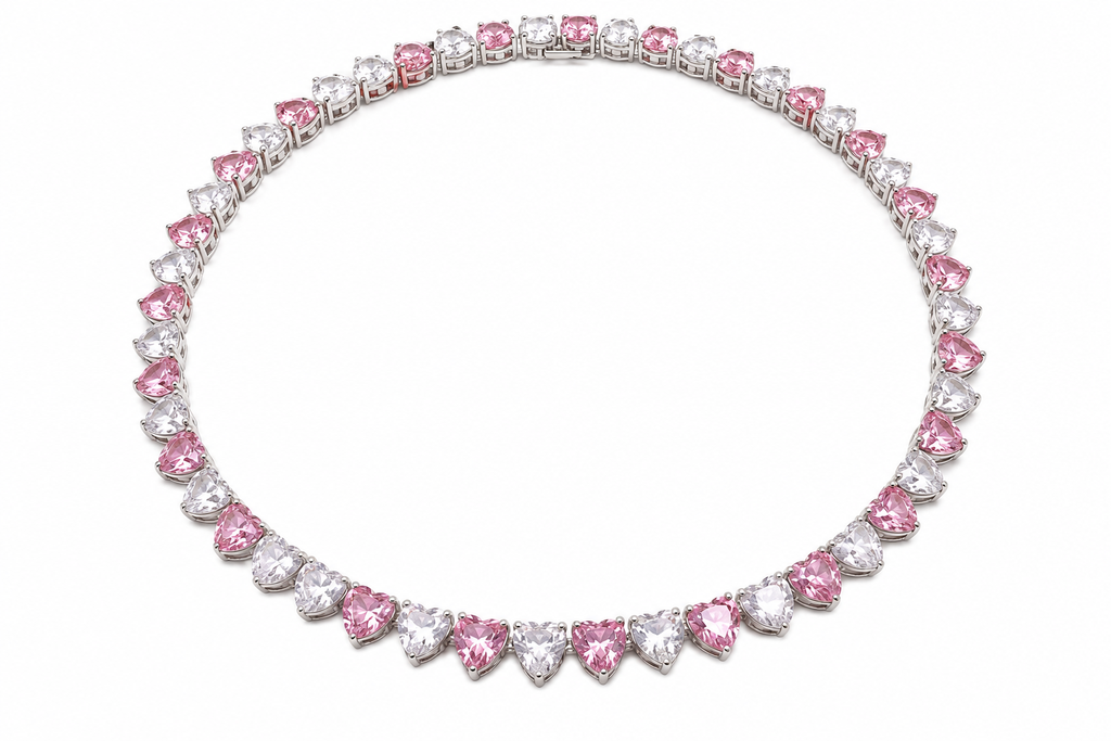 SERPENTİ KALP TASARIM KOLYE